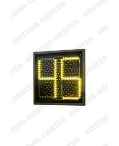 Плата излучателя светодиодная жёлтая двухразрядная двухцветная с ТООВ: Фото - Система центр