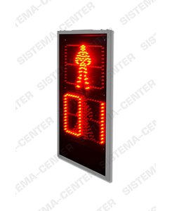 Светофор дорожный светодиодный пешеходный с ТООВ (П.1.1 с ТВАЗ): Фото - Система центр