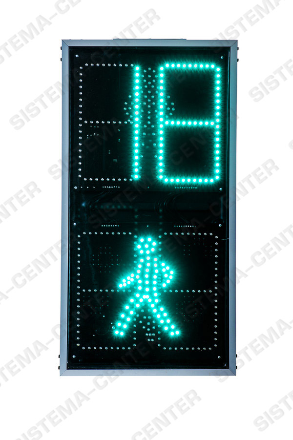 Фото Светофор дорожный светодиодный пешеходный с ТООВ (П.1.2 с ТВАЗ) 