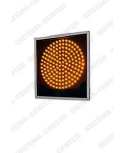 Секция светофора желтая (СДС-300Ж)  Т.7.2 (плоский): Фото - АО "Система-центр"