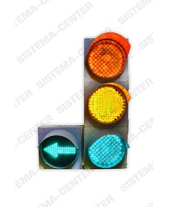 T1l1/T1r1 vehicle traffic light with additional panel: Фото - Система центр