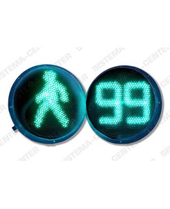 Set of emitters for P.1.2 pedestrian traffic light complete with TVAZ: Фото - Система центр