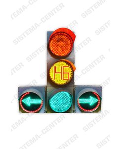 T.1.rl.2 road traffic light with two additional panels (complete with TOOV): Фото - Система центр